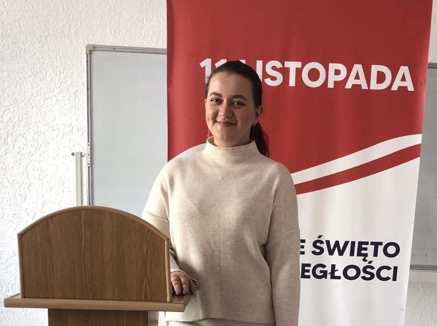 Ілона Біла - студентка групи СОПМУ-23 полонійного відділення та внутрішній стейкхолдер Освітньої Програми